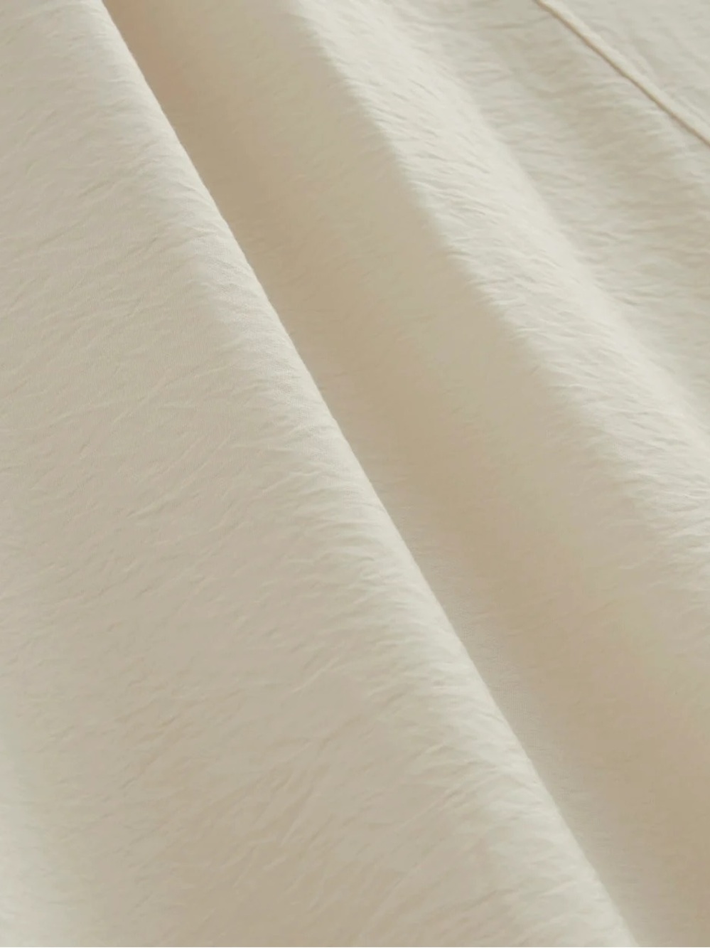 Everlane THE V-NECK DRESS IN SOFTLUXE Sandshell Cream NWT 0 - Picture 4 of 14